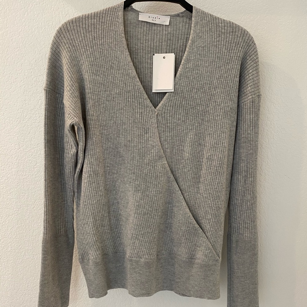 Elodie wrap Sweater